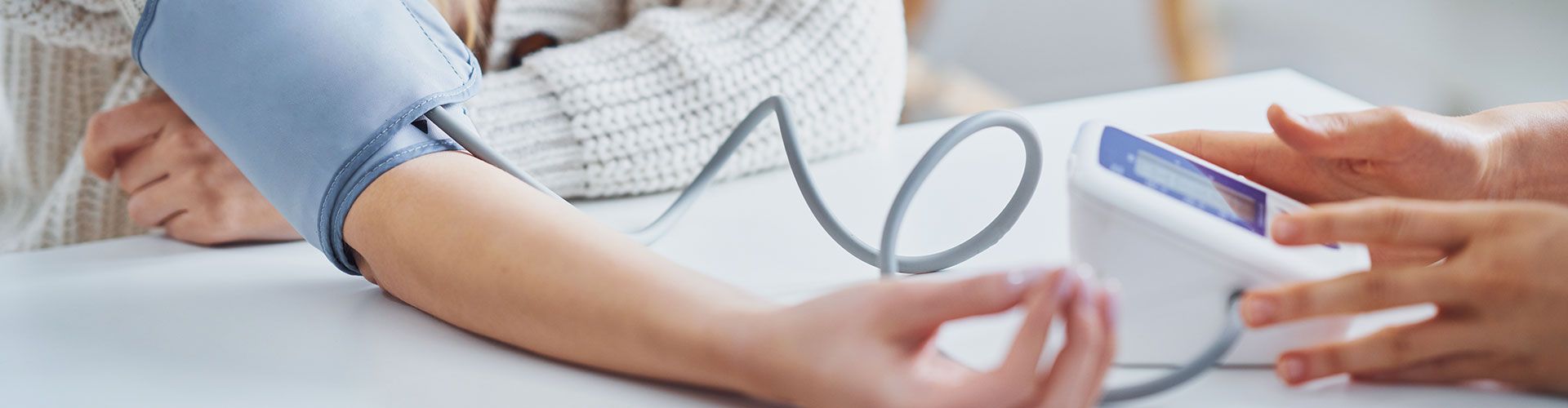 Foto von Blutdruckmessung